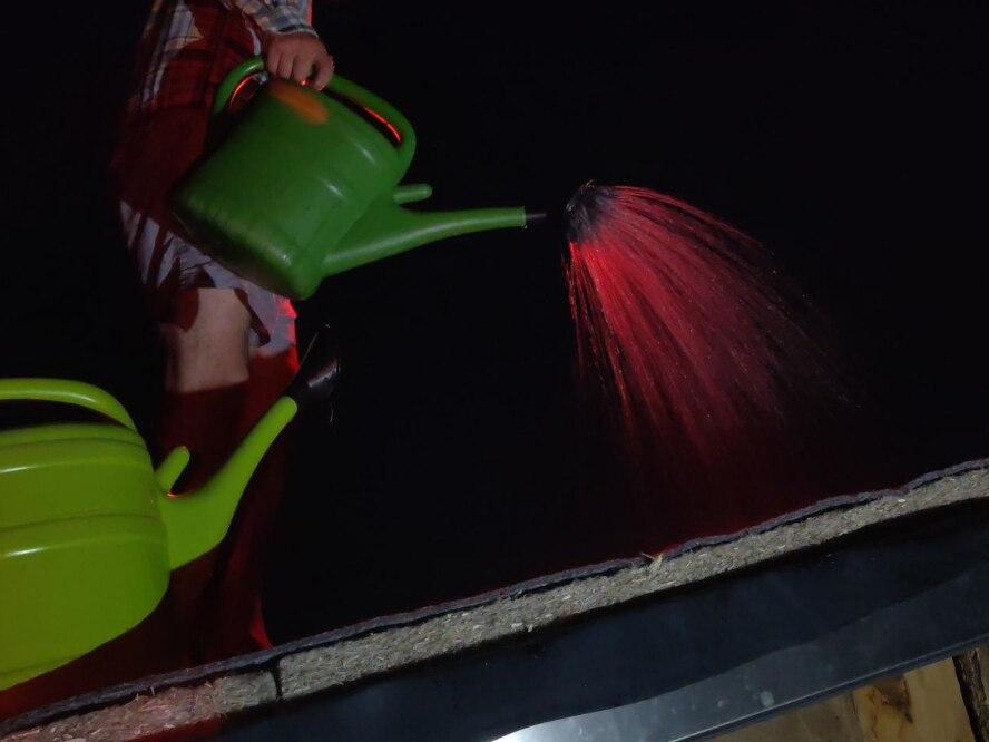 Fifths Shelter Construction Weekend: Watering can