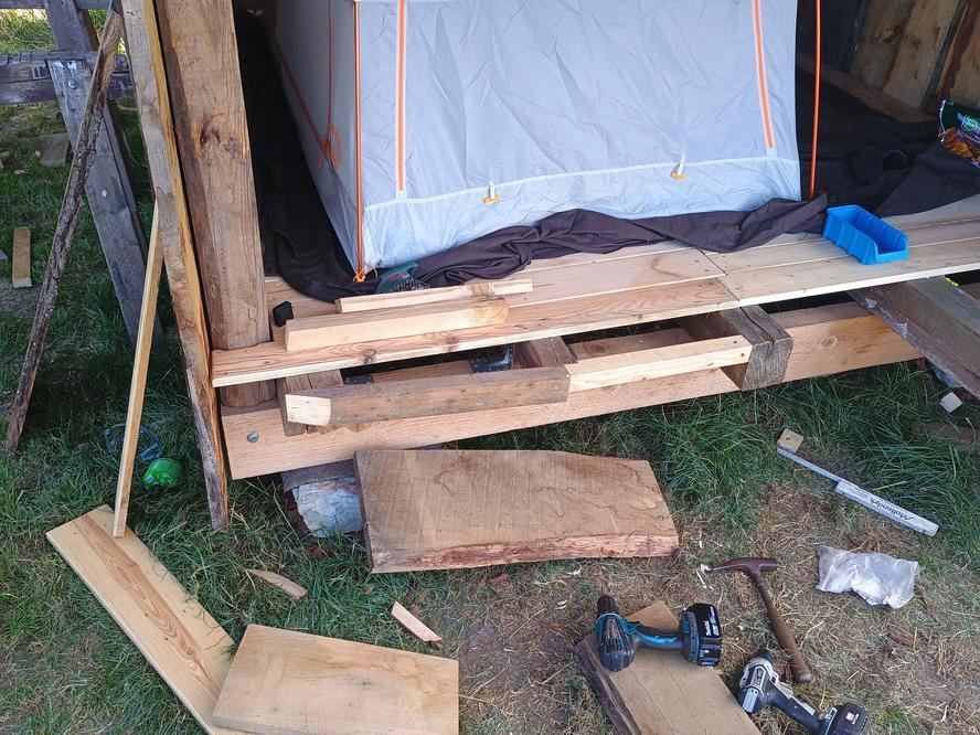 Sixth Shelter Construction Weekend: Front